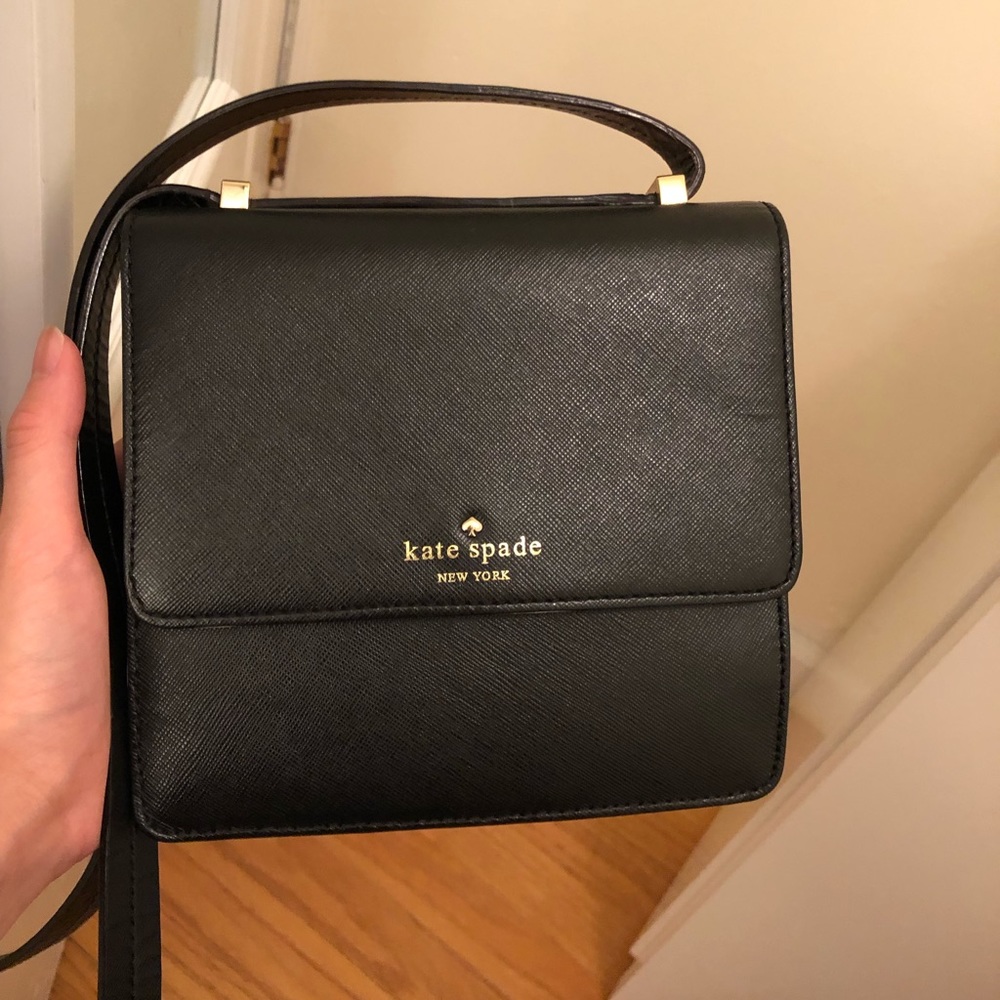 Kate Spade crossbody purse, Black